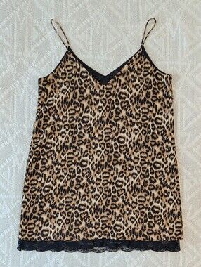 Forever 21 Leopard Print Camisole Tank Top